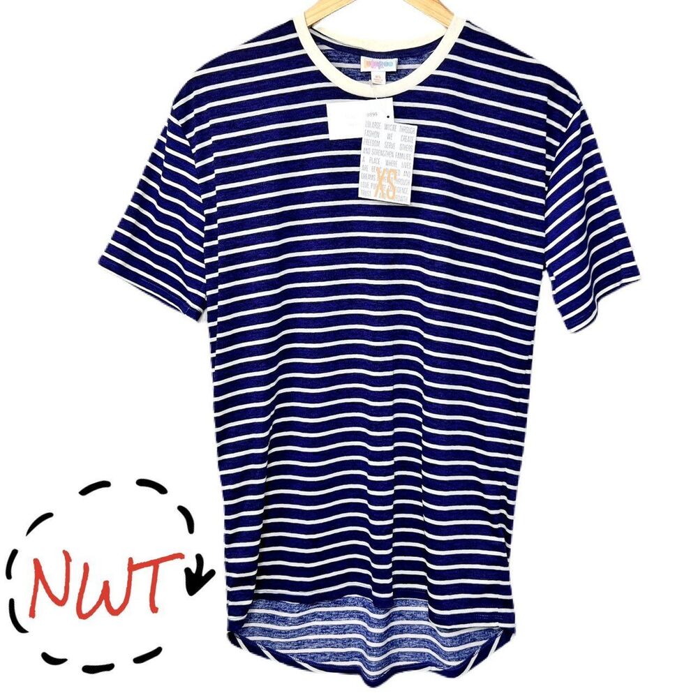 NWT XS Hudson Tee Unisex, LuLaRoe Short Sleeve